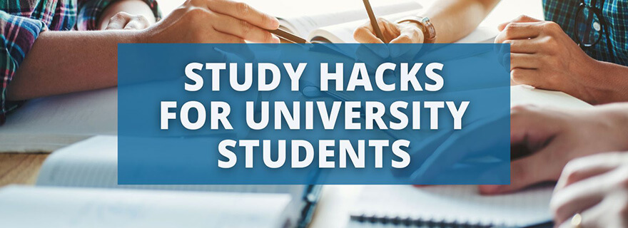 Study Hacks for University Students (Header Image)